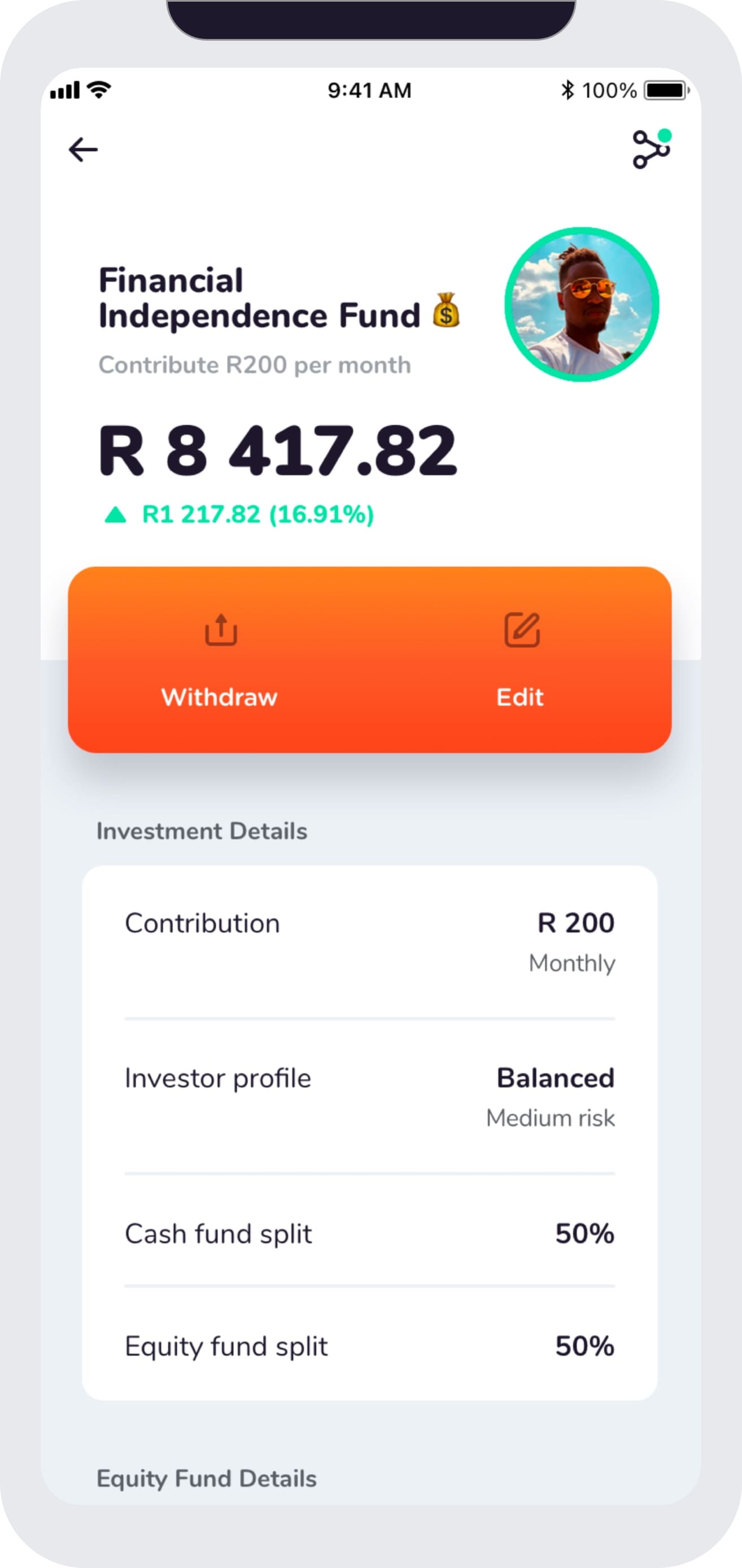 Franc goals dashboard