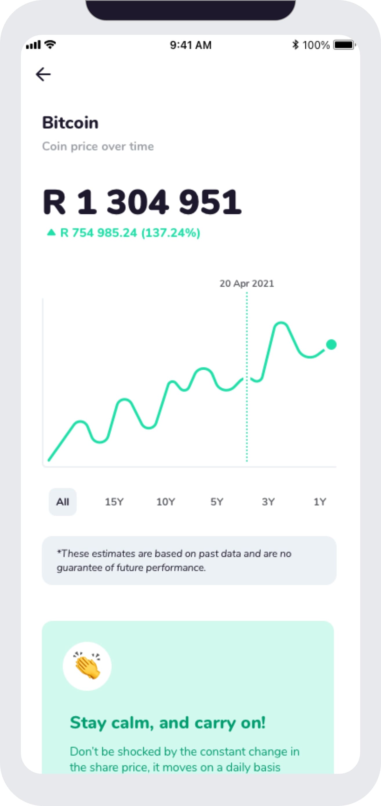 Franc goals dashboard screenshot