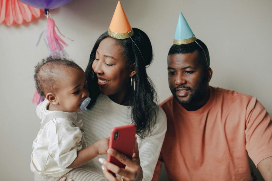 Parents opening a child account