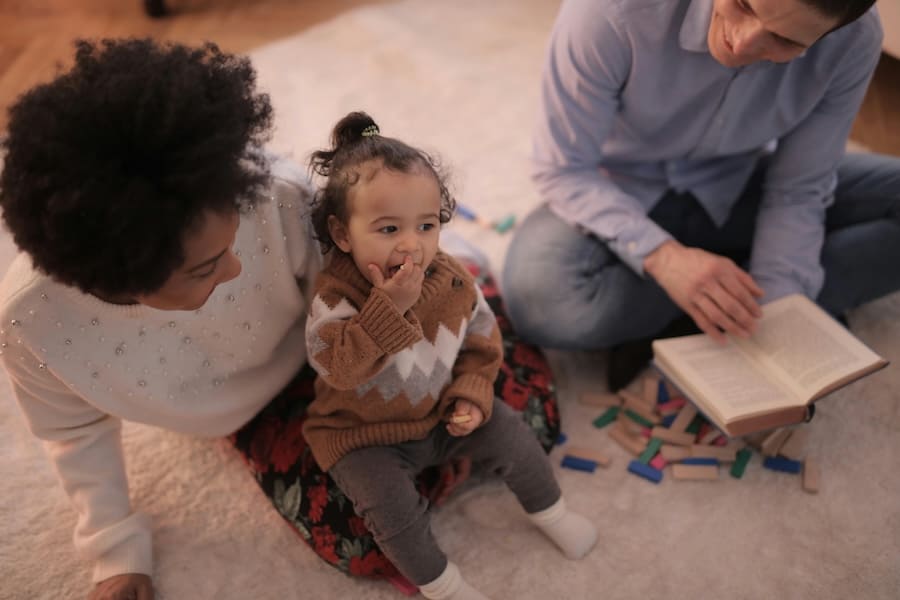 Children building wealth together