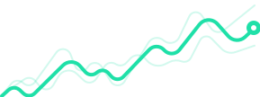 Most likely simulated scenario of growth